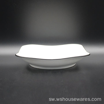 Wholesale 7/8/9/12 Inch Porcelain Square sahani